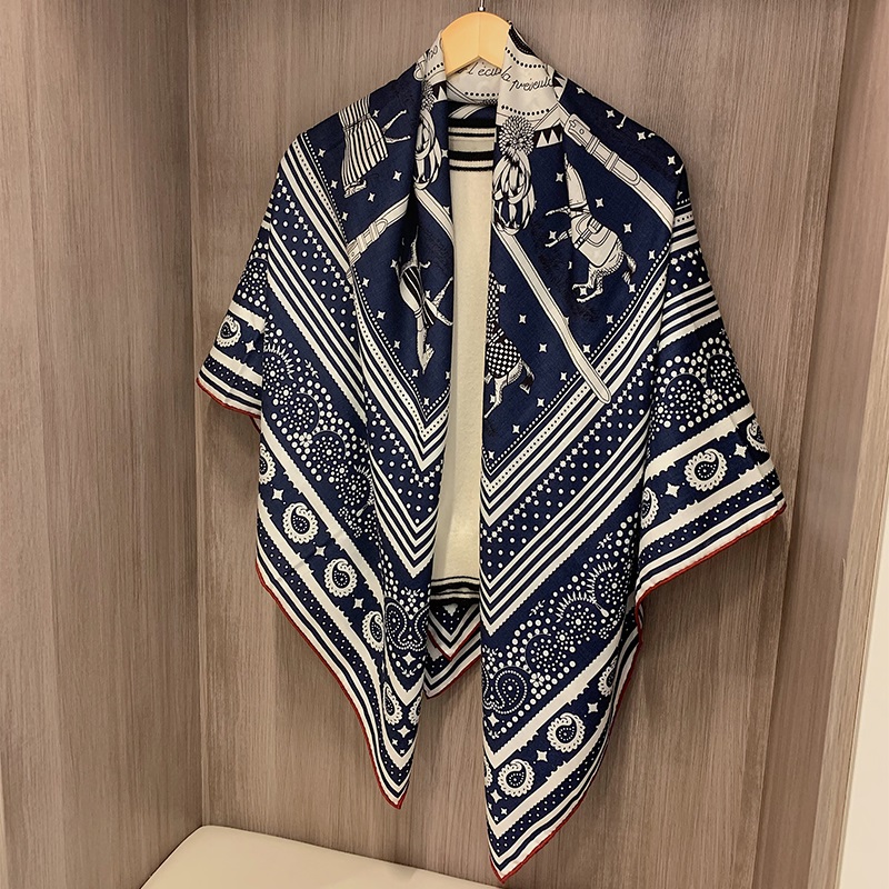 Thicken Wool Blanket Scarf Sha - Pashmina Wrap Large avaliação e preço