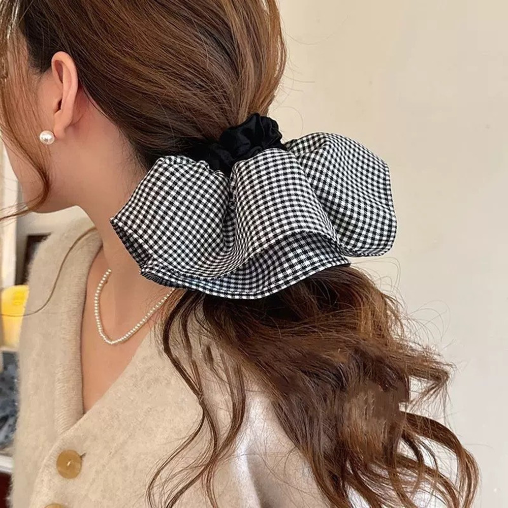 Extra Large Plaid Hair Ties El - Silk Tie Striped avaliação e preço