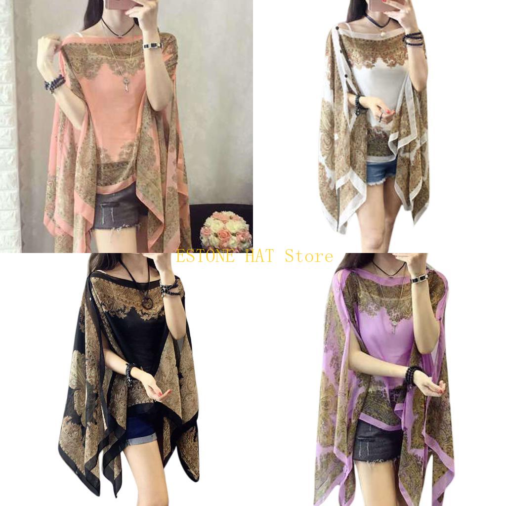 49MF Large Size Women Beach Bl - Pashmina Wrap Large avaliação e preço