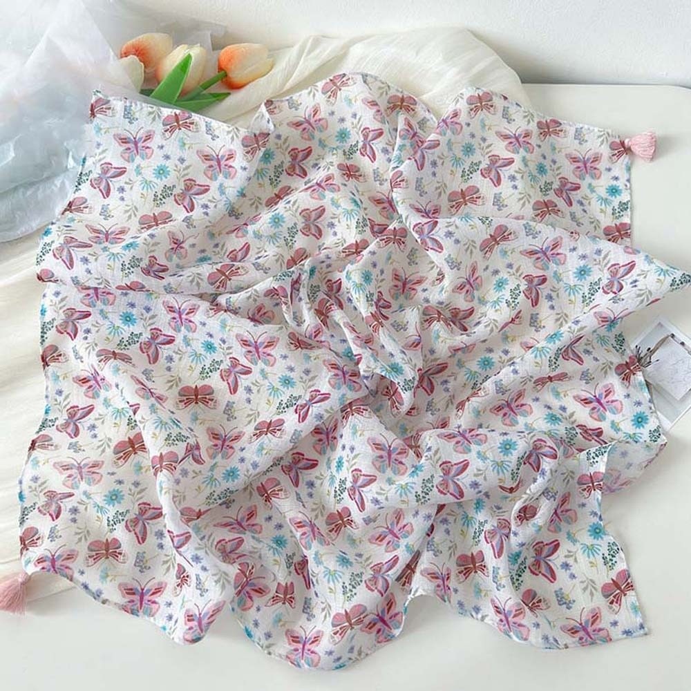 Neck Wrap Cotton-Linen Square  - Bandana Cotton avaliação e preço