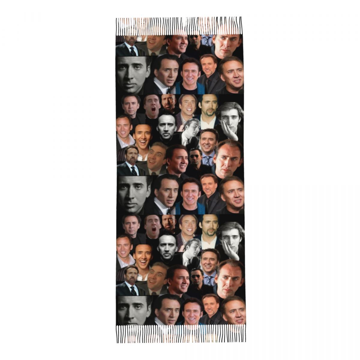 Nicolas Cage Colllage Shawl Wr - Pashmina Wrap Large avaliação e preço