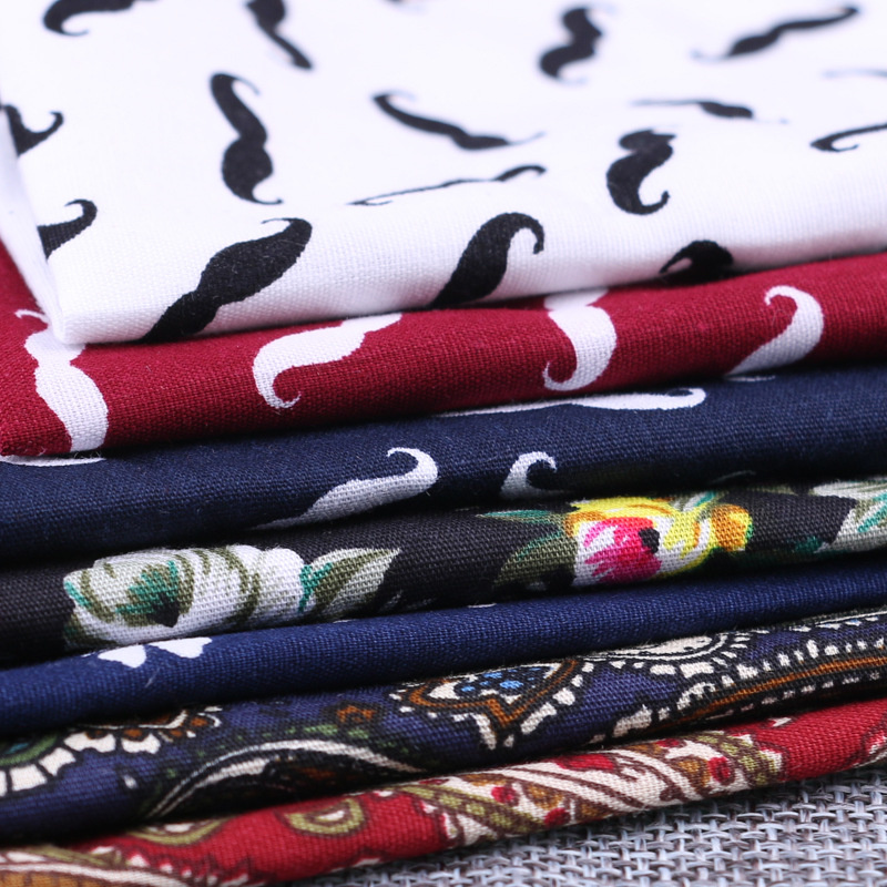 Fashion Cotton Pocket Square F - Handkerchief Cotton Men avaliação e preço
