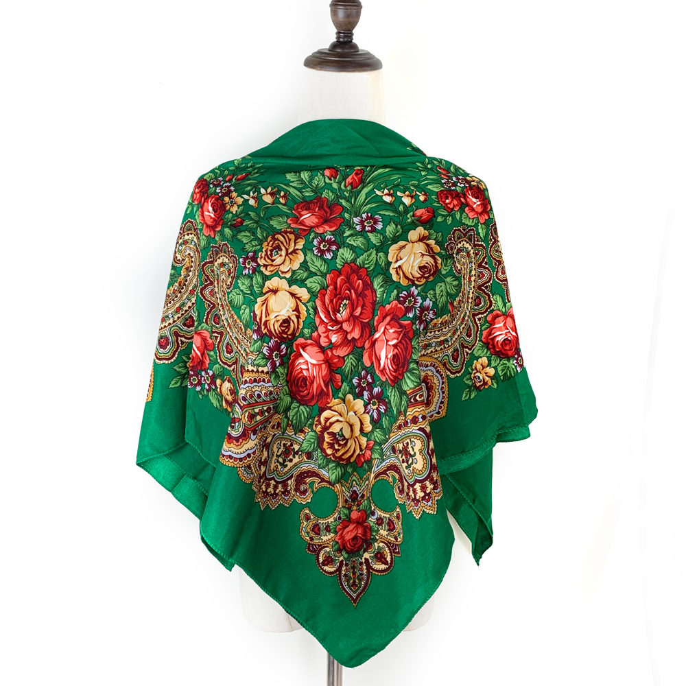 100*100cm Russian National Squ - Bandana Cotton avaliação e preço