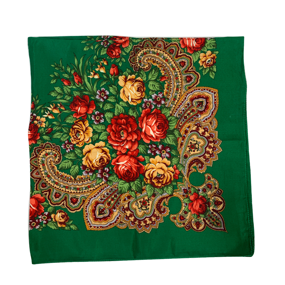 100*100cm Russian National Squ - Bandana Cotton avaliação e preço