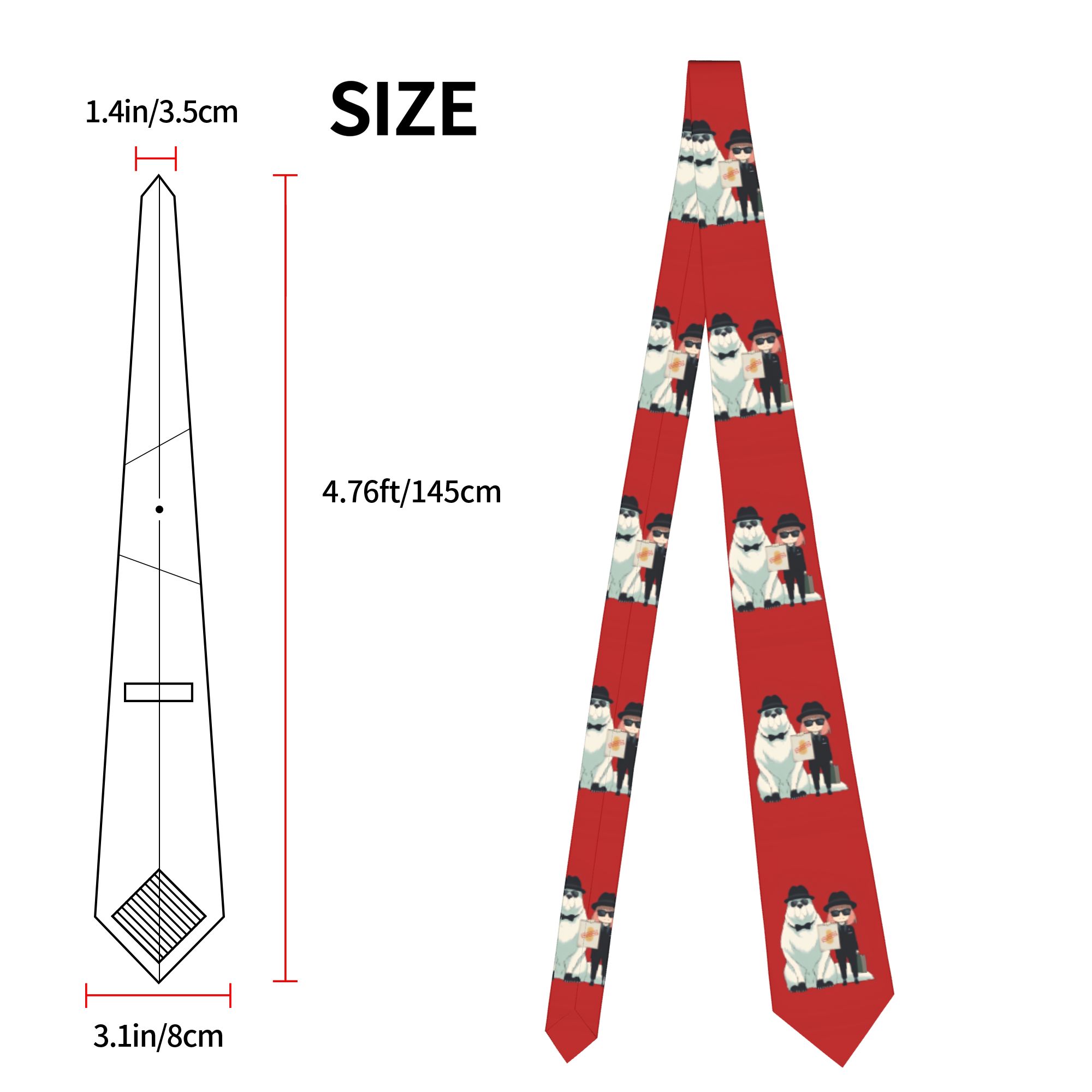 Spy x Family Necktie Men Women - Skinny Tie Men avaliação e preço