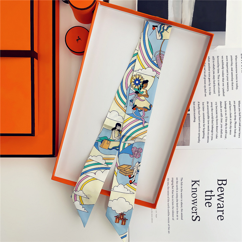 Women 100% Mulberry Silk Scarf - Silk Neck Scarf avaliação e preço