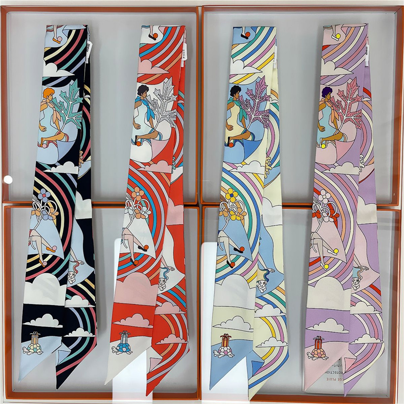 Women 100% Mulberry Silk Scarf - Silk Neck Scarf avaliação e preço