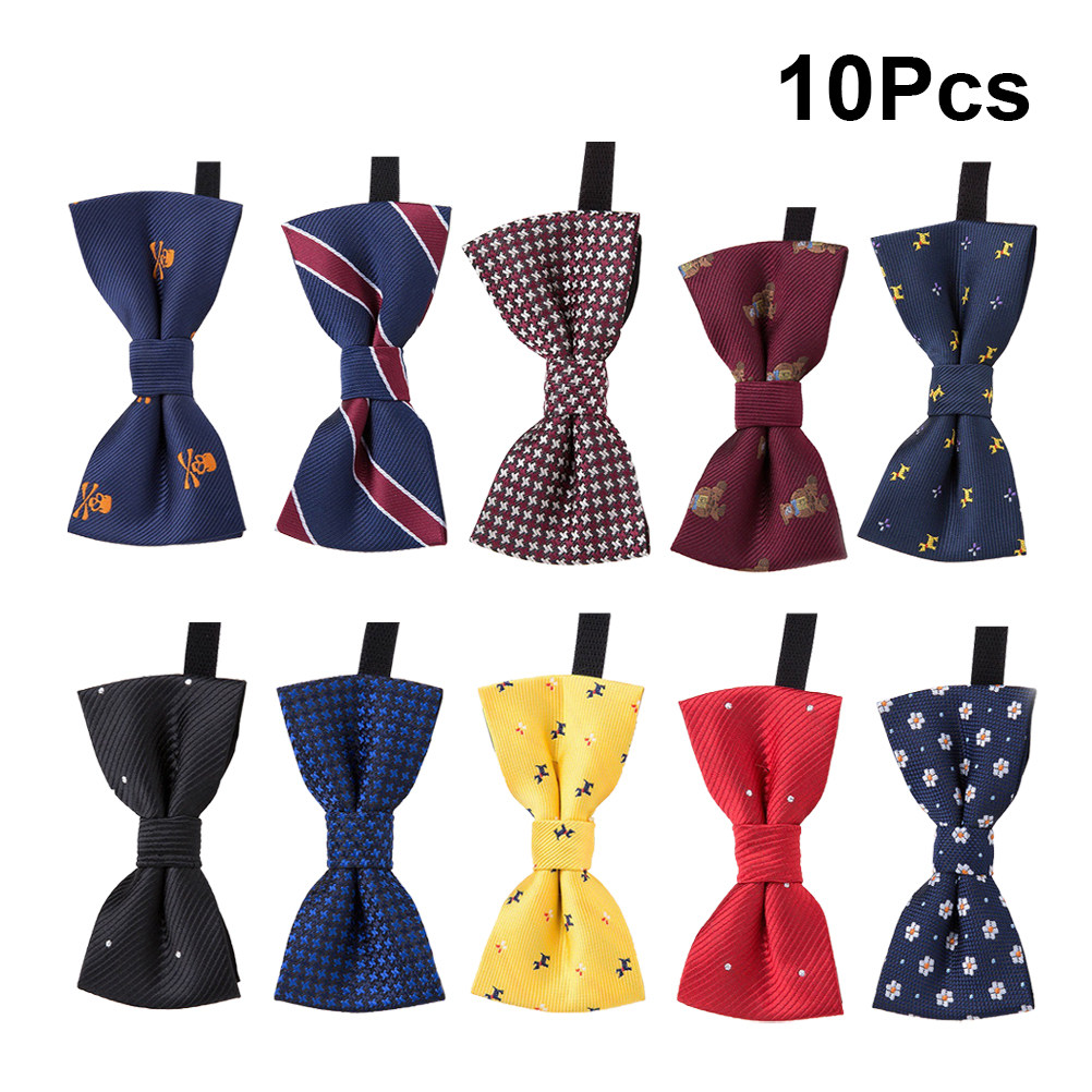 10Pcs Children's Small Bow Tie - Bow Tie Pre Tied avaliação e preço