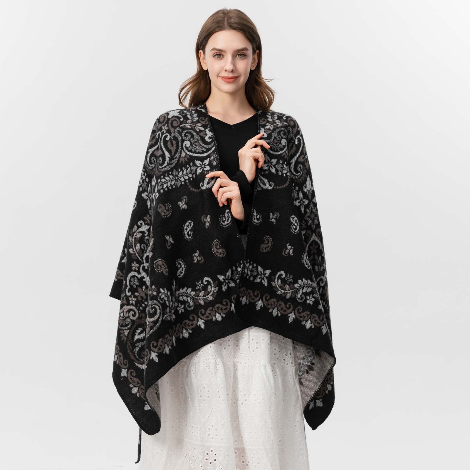 Luxury Women's Cashmere Scarf  - Stole Wedding Shawl avaliação e preço