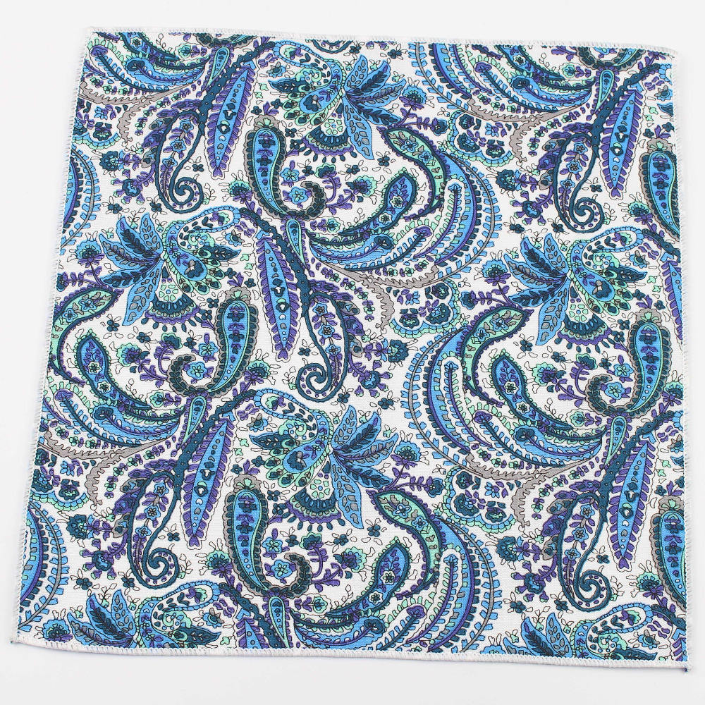 Paisley Cotton Handkerchiefs W - Handkerchief Cotton Men avaliação e preço