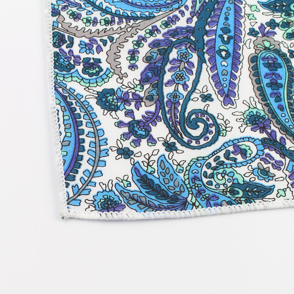 Paisley Cotton Handkerchiefs W - Handkerchief Cotton Men avaliação e preço