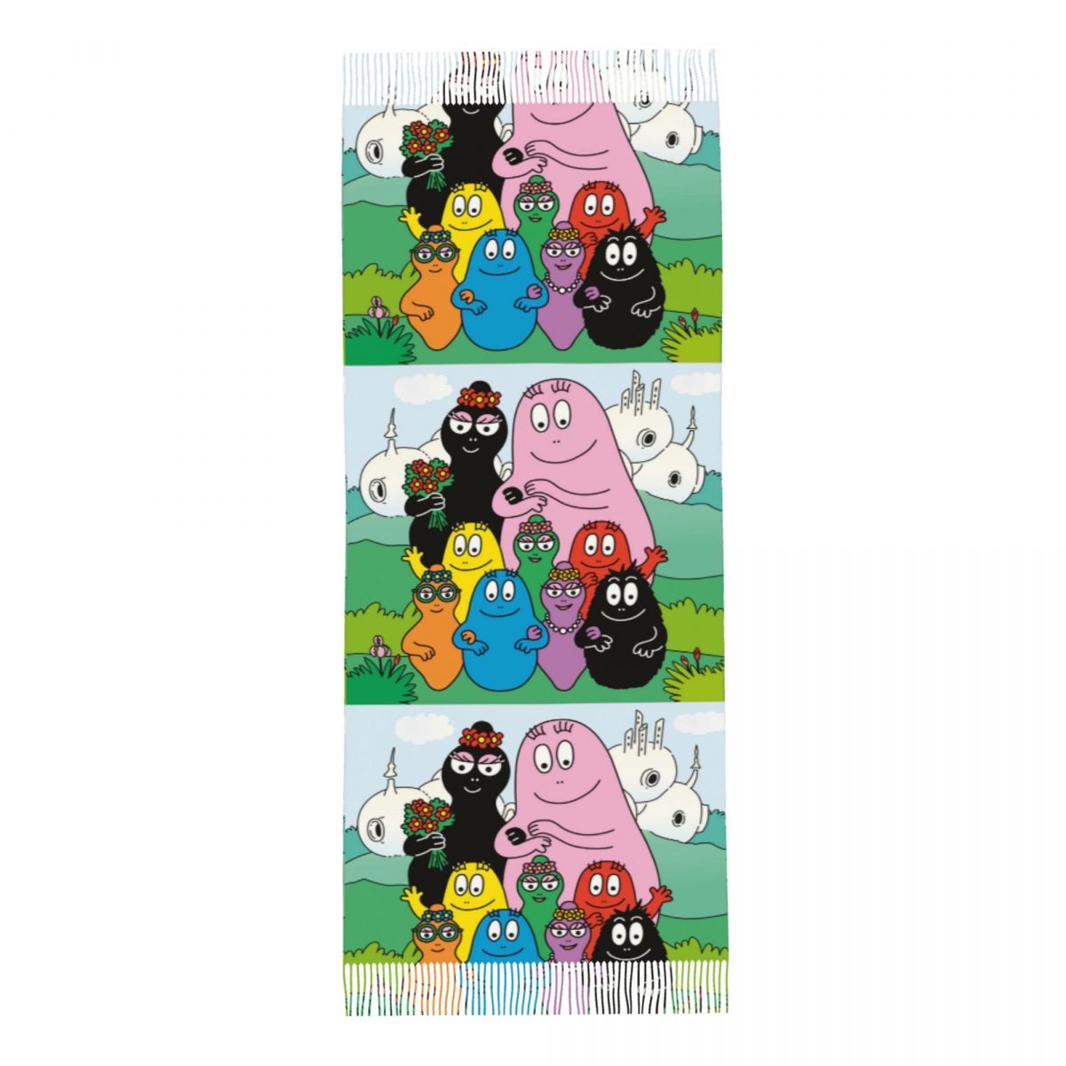 Les Barbapapa Family Shawls Wr - Pashmina Wrap Large avaliação e preço