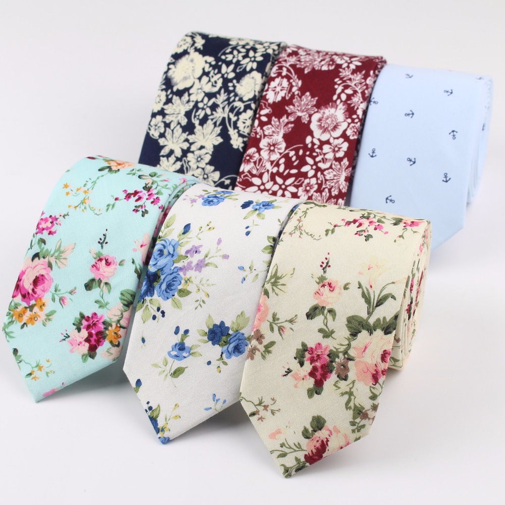 Cotton Men's Colourful Tie Tie - Skinny Tie Men avaliação e preço