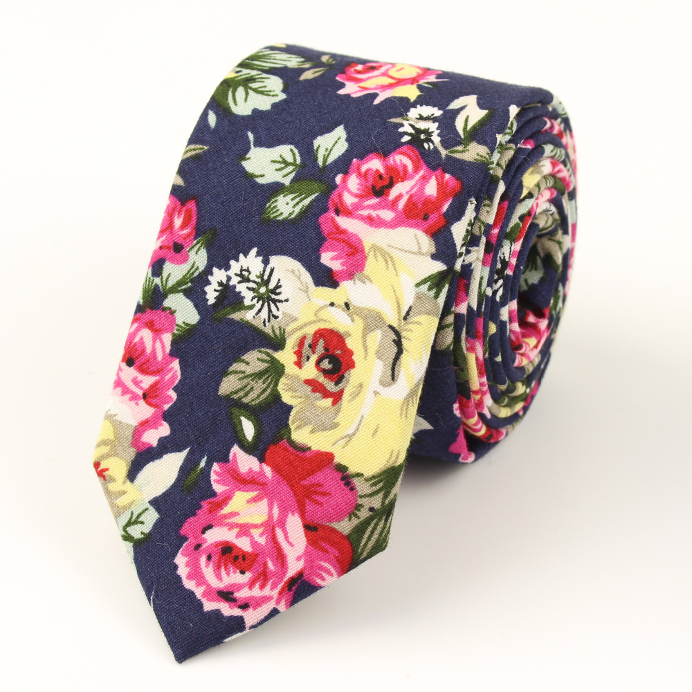 Cotton Men's Colourful Tie Tie - Skinny Tie Men avaliação e preço