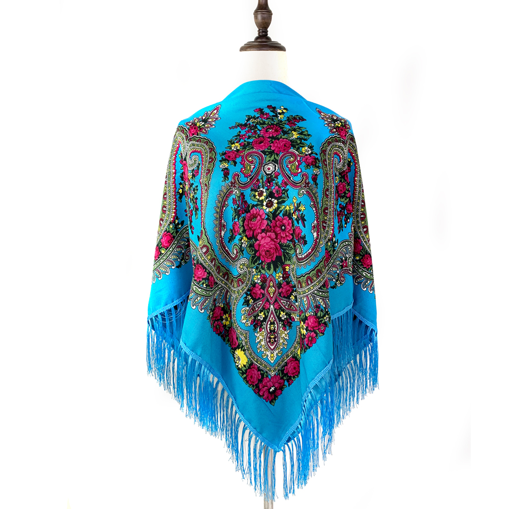 135*135cm Russian National Squ - Bandana Cotton avaliação e preço