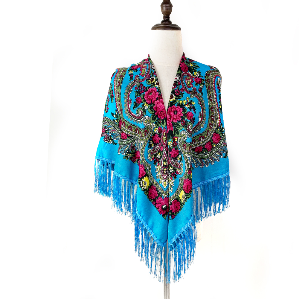 135*135cm Russian National Squ - Bandana Cotton avaliação e preço