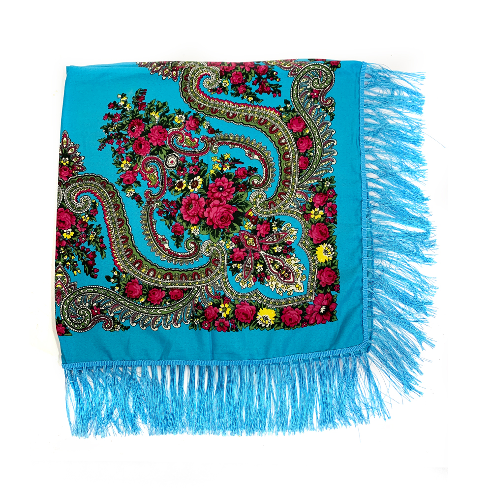 135*135cm Russian National Squ - Bandana Cotton avaliação e preço