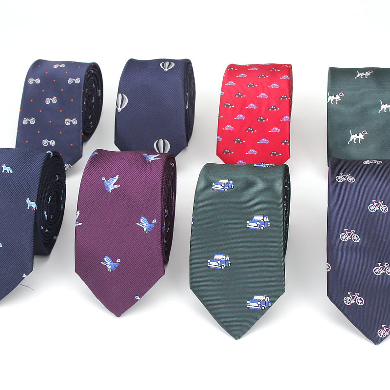 2018 Brand New Tie For Men Pol - Skinny Tie Men avaliação e preço
