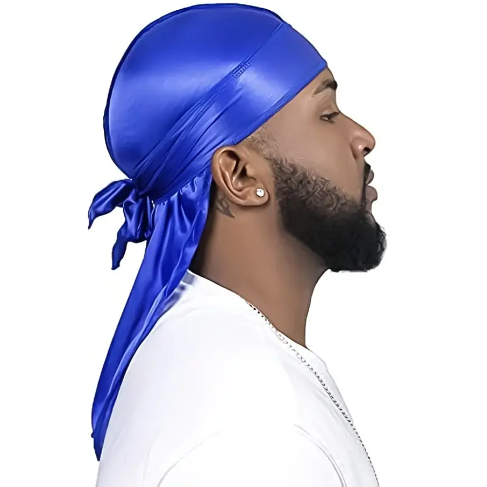 Men's Silk Durag Shower cap Ba - Bandana Doo Rag avaliação e preço