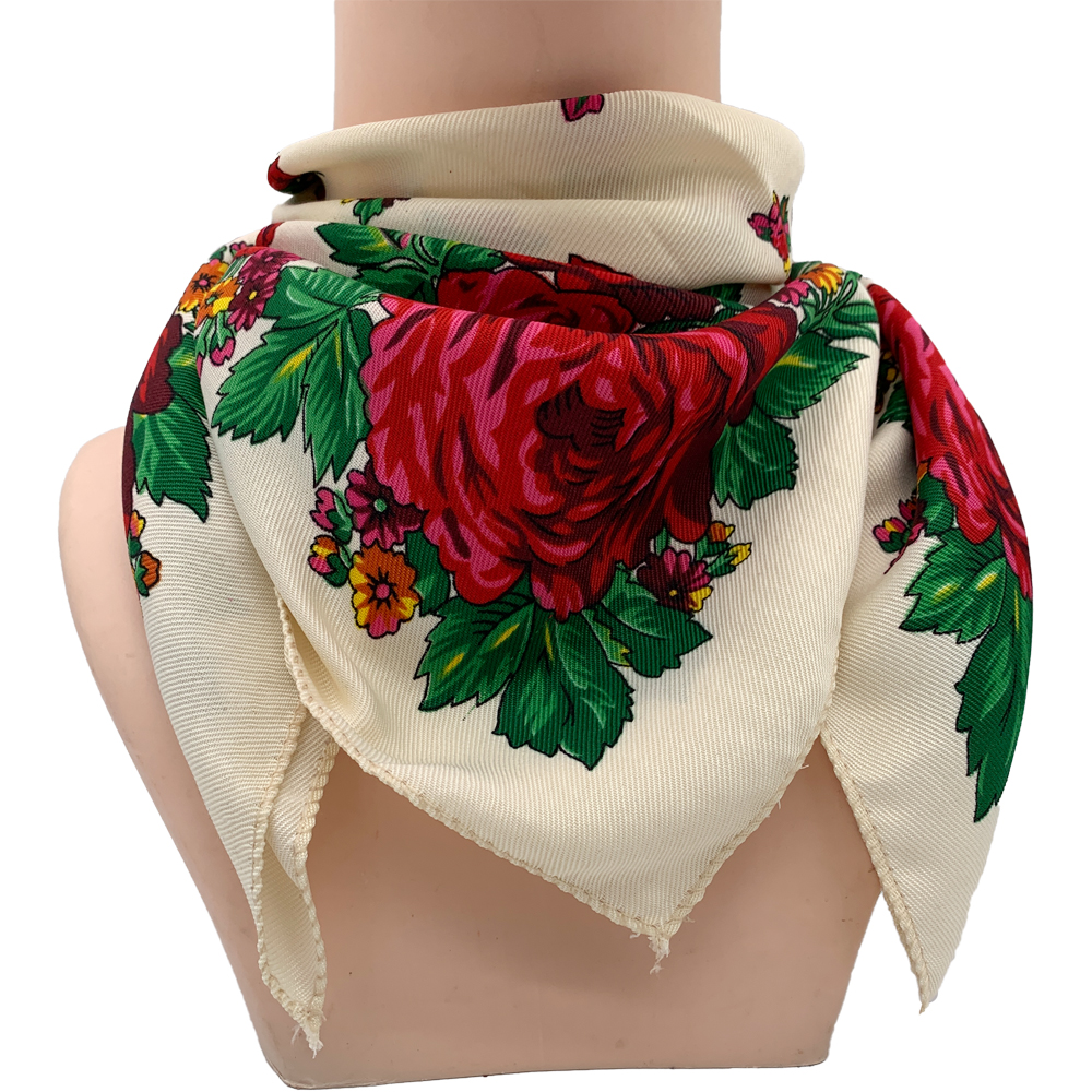 70*70cm Russian National Squar - Bandana Cotton avaliação e preço