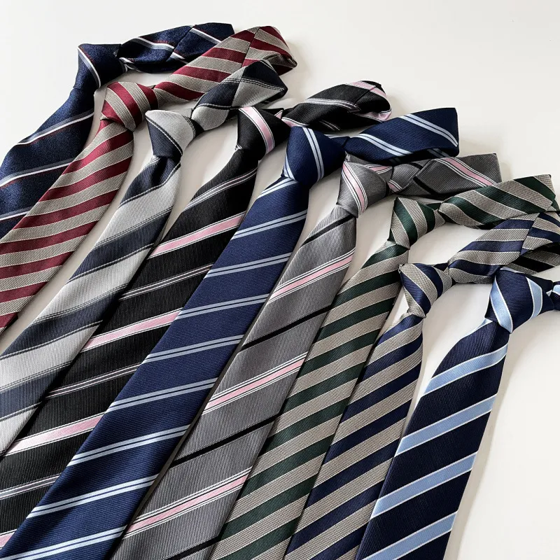2026 South Korea Dongdaemun St - Silk Tie Striped avaliação e preço