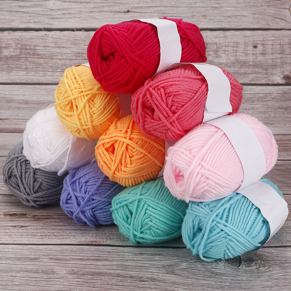 25(50)pcs/bag 4 Ply Milk Cotto - Woven Scarf Blanket avaliação e preço