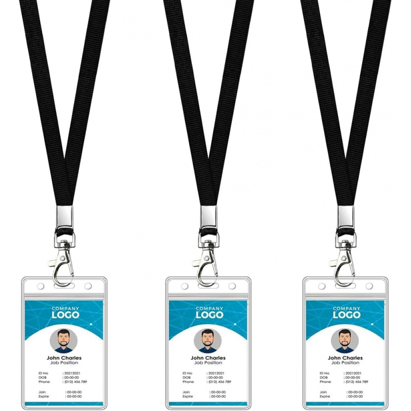 3 Pack Cruise Lanyard with ID  - Lanyard Badge Holder avaliação e preço
