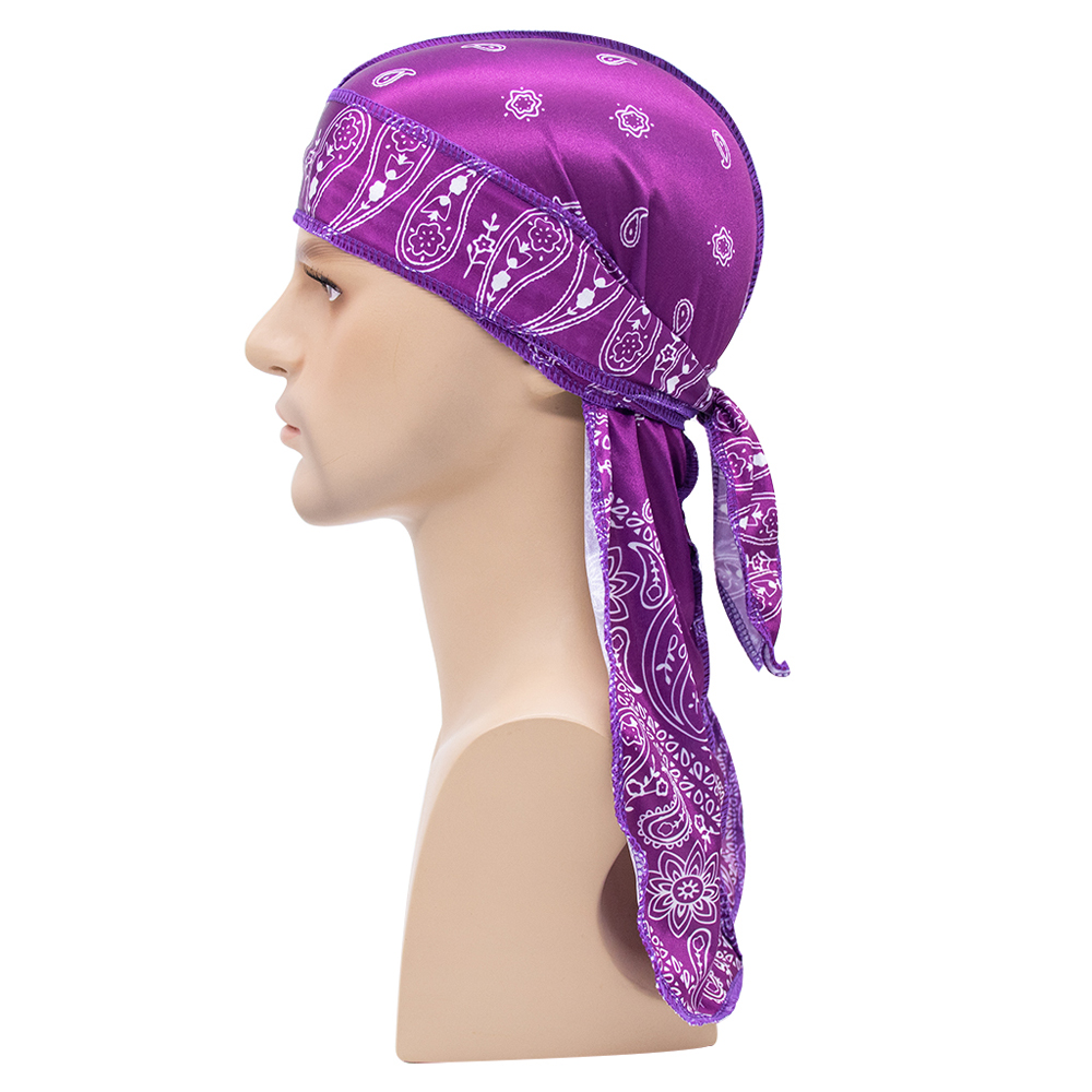 Long Tail Silky Scarf Muslim U - Bandana Doo Rag avaliação e preço