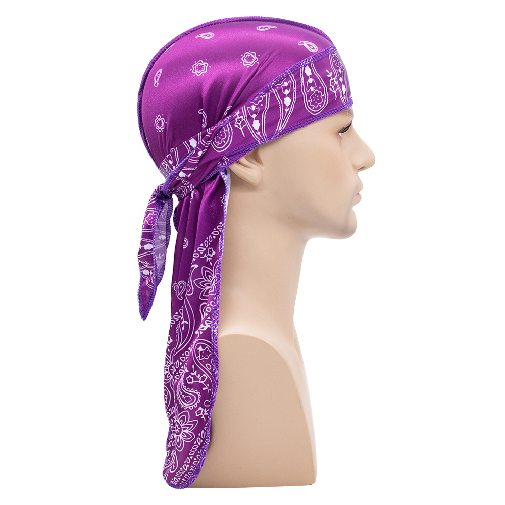 Long Tail Silky Scarf Muslim U - Bandana Doo Rag avaliação e preço