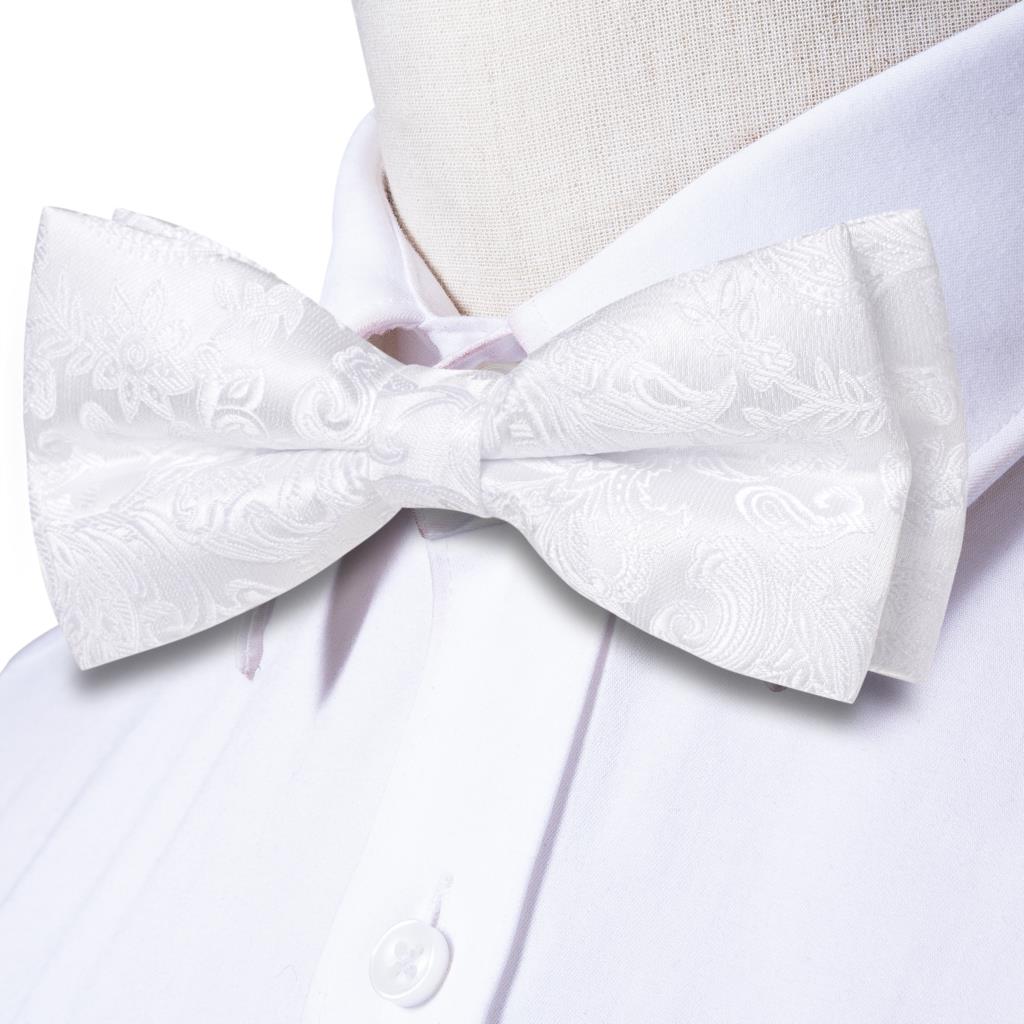 Hi-Tie Mens Bow Tie Hanky Cuff - Bow Tie Pre Tied avaliação e preço