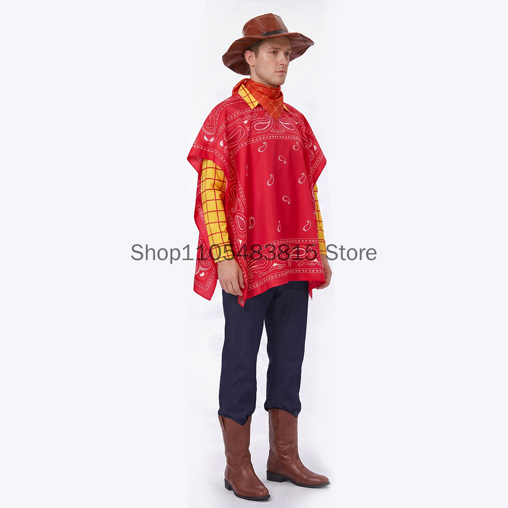 Men's Woody Cosplay costume To - Ascot Neck Scarf avaliação e preço