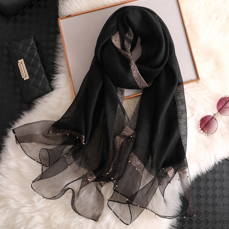 2024 Luxury 100% Silk Shawl Sc - Scarf Silk Square avaliação e preço