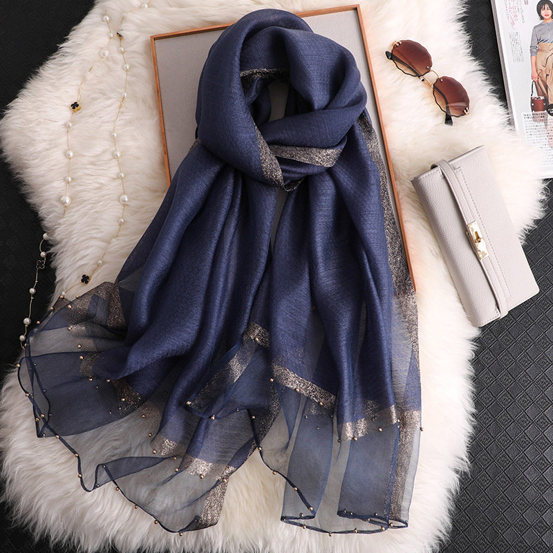 2024 Luxury 100% Silk Shawl Sc - Scarf Silk Square avaliação e preço