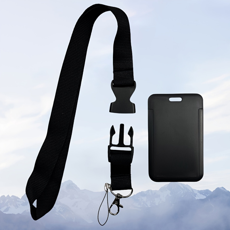 Black Neck Lanyard Badge Holde - Lanyard Badge Holder avaliação e preço