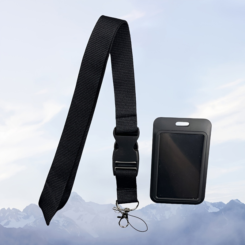 Black Neck Lanyard Badge Holde - Lanyard Badge Holder avaliação e preço