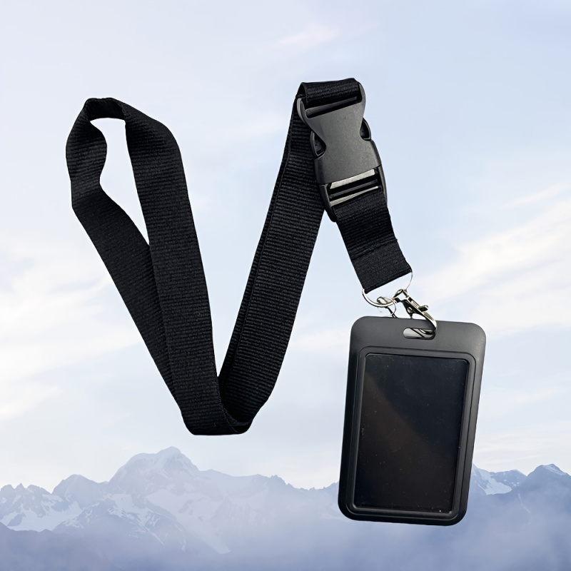 Black Neck Lanyard Badge Holde - Lanyard Badge Holder avaliação e preço
