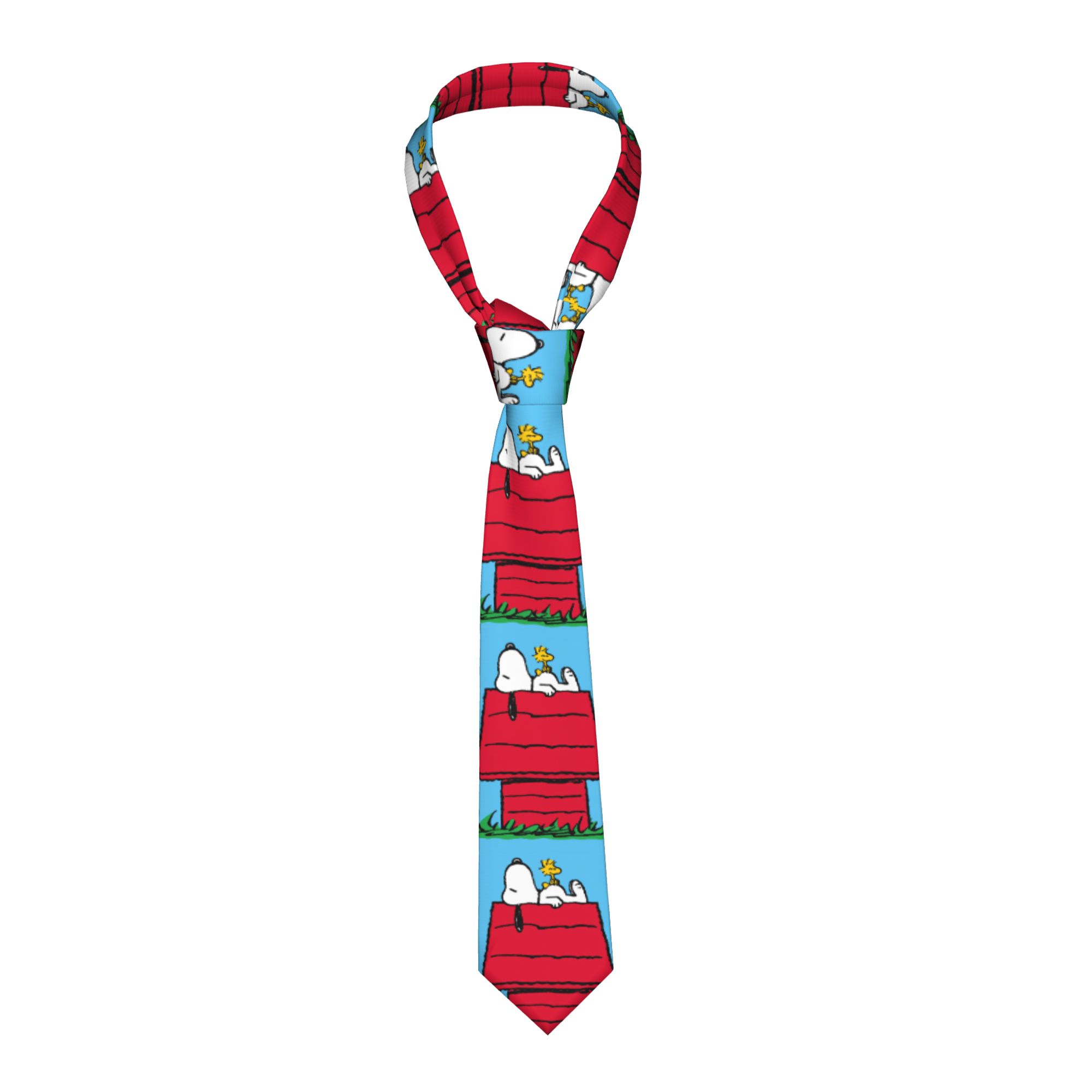 Neckties Snoopy Woodstock Dogh - Skinny Tie Men avaliação e preço