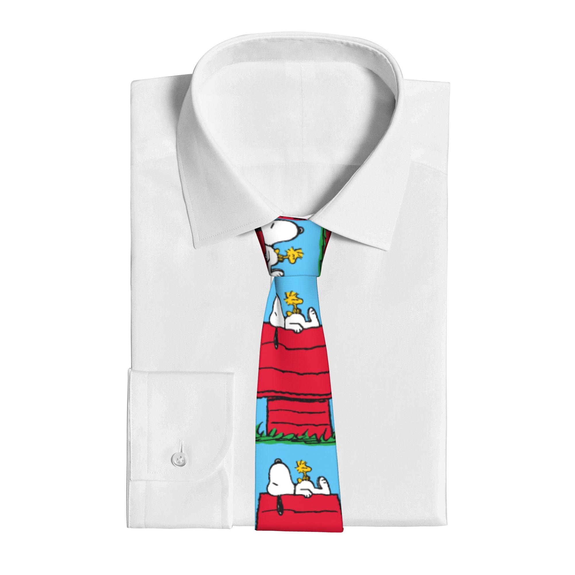 Neckties Snoopy Woodstock Dogh - Skinny Tie Men avaliação e preço