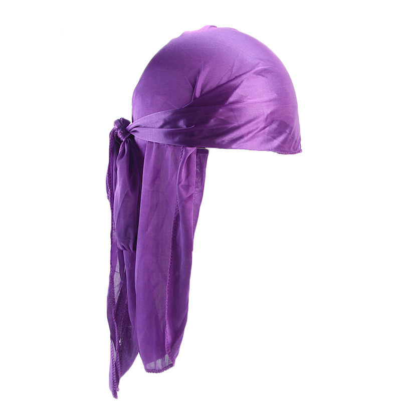 5Pcs New silk Durag Bandana Tu - Bandana Doo Rag avaliação e preço