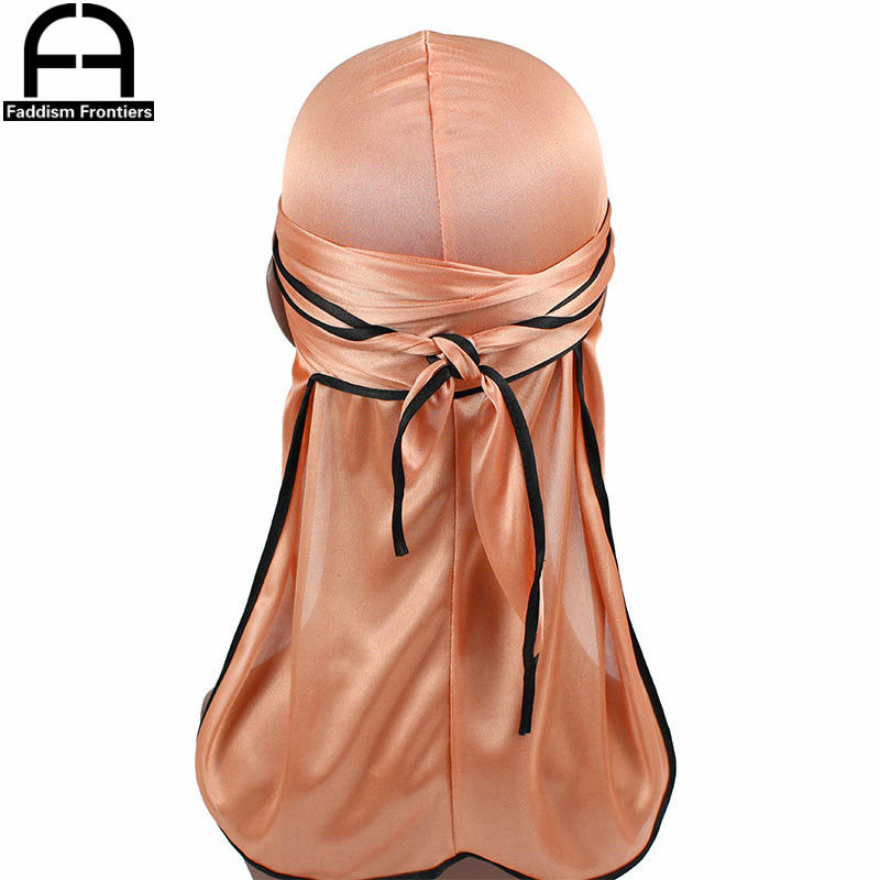 New Fashion Men's Satin Durags - Bandana Doo Rag avaliação e preço