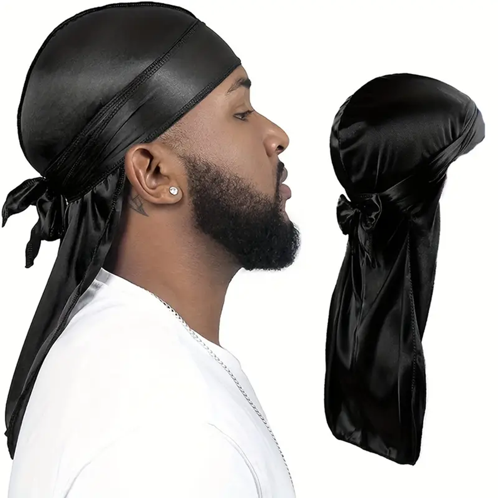 Men's Durag Bandana Silky Du R - Bandana Doo Rag avaliação e preço