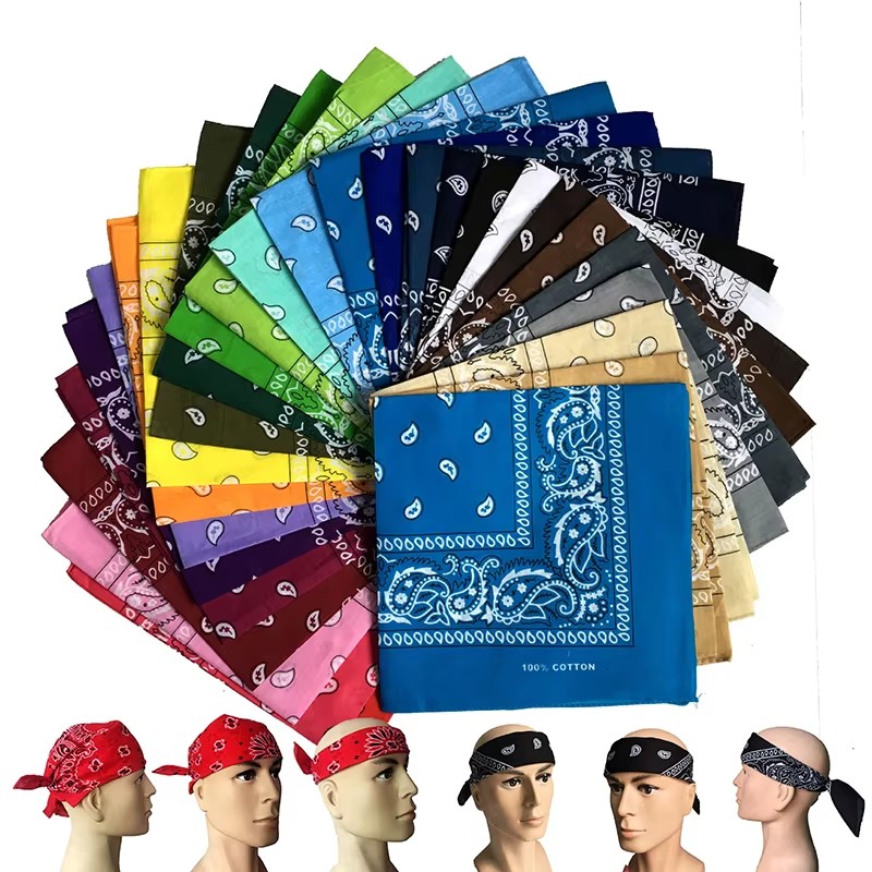 1/2/3Pcs Unisex Men Women Cott - Handkerchief Cotton Men avaliação e preço