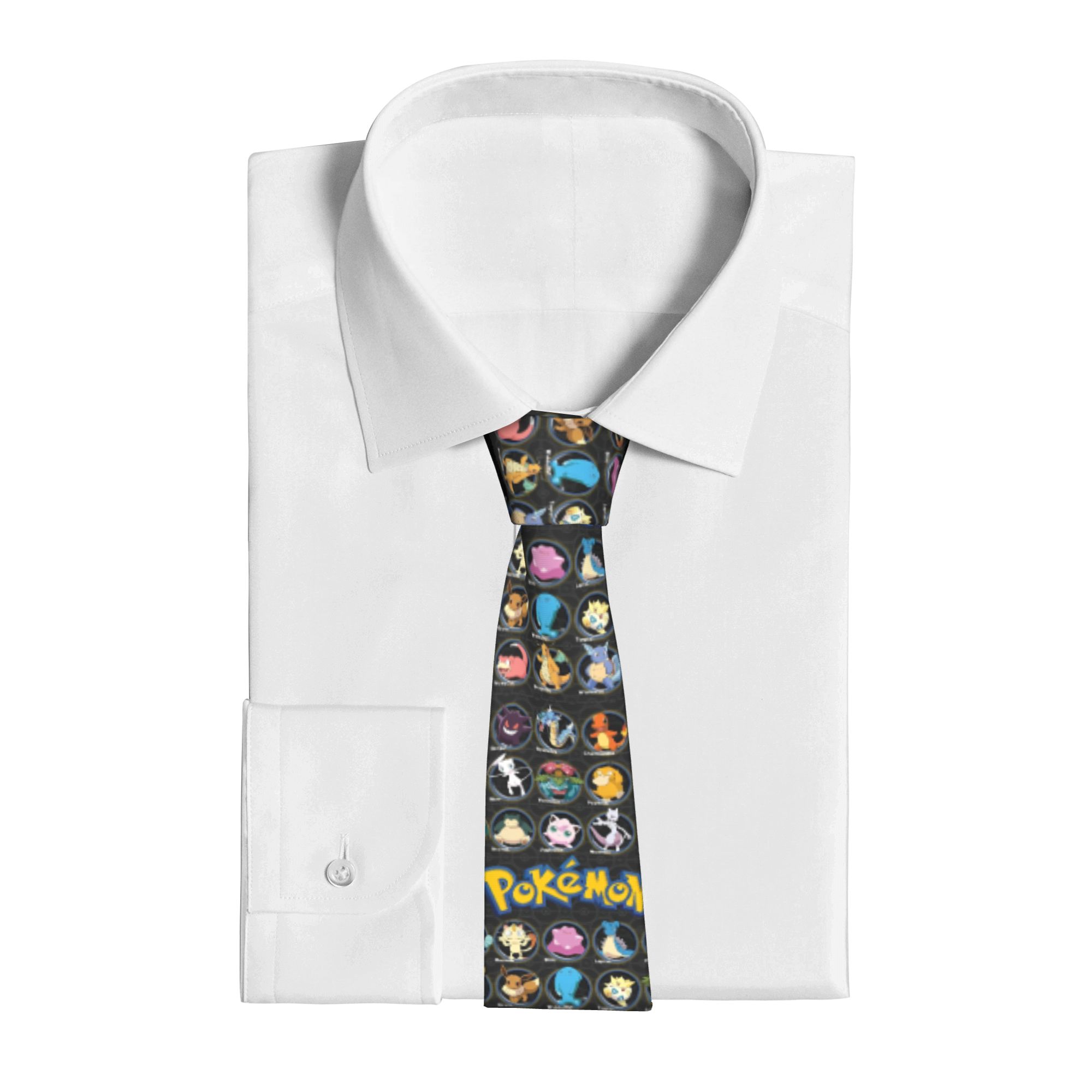 Cartoon Pokemon Characters Nec - Skinny Tie Men avaliação e preço