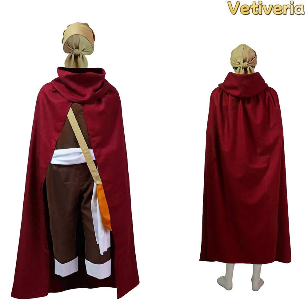 Men Usopp Cosplay Scarf Jumpsu - Ascot Neck Scarf avaliação e preço