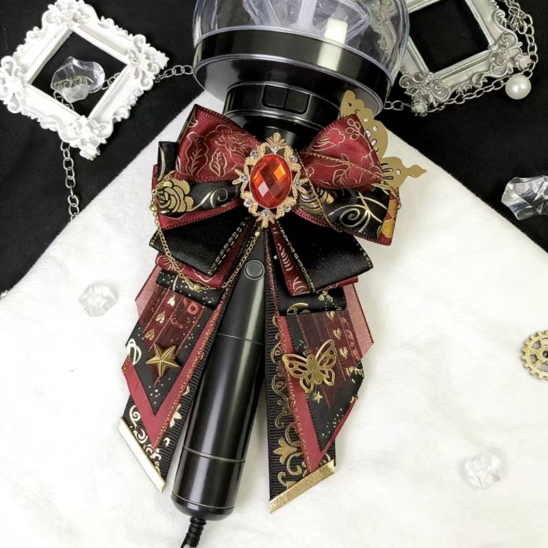 Vintage Lolita Luxury Bow Musi - Tie Bar Set Gift avaliação e preço