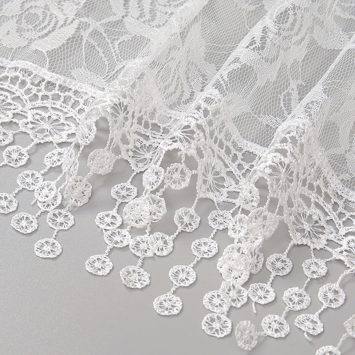New Embroidery Lace Scarf Shaw - Stole Wedding Shawl avaliação e preço