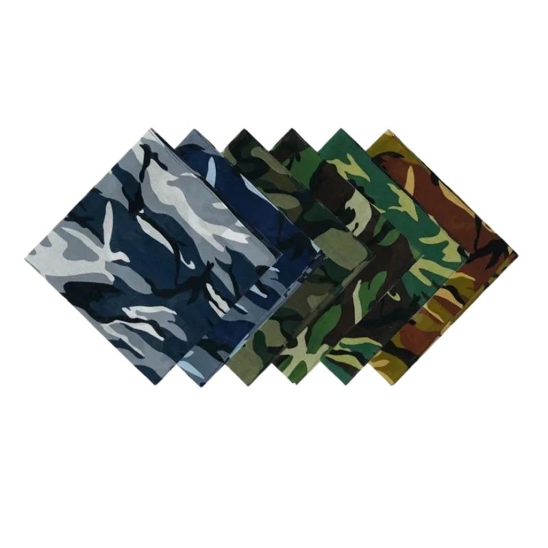 53x53cm Outdoor Camouflage Ban - Bandana Cotton avaliação e preço