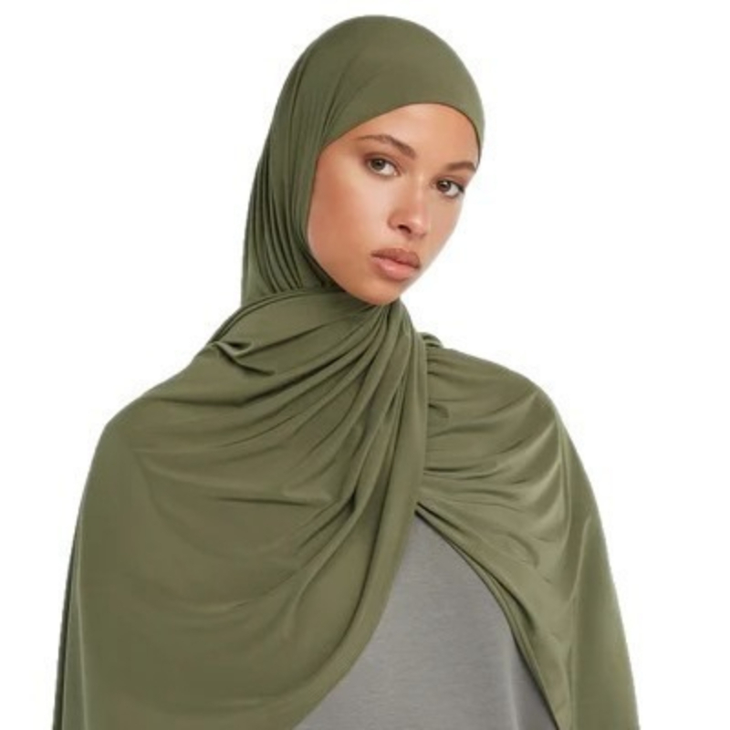 D9 Premium Liquid Jersey Hijab - Head Wrap Turban avaliação e preço