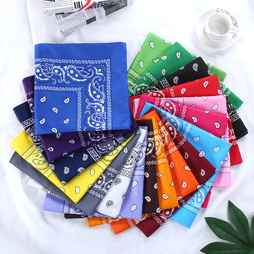 New Headbands Unisex Cotton Ba - Bandana Cotton avaliação e preço