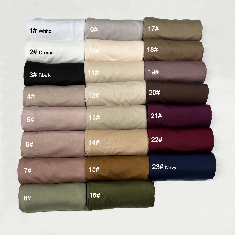 E2 Premium Liquid Jersey Hijab - Head Wrap Turban avaliação e preço
